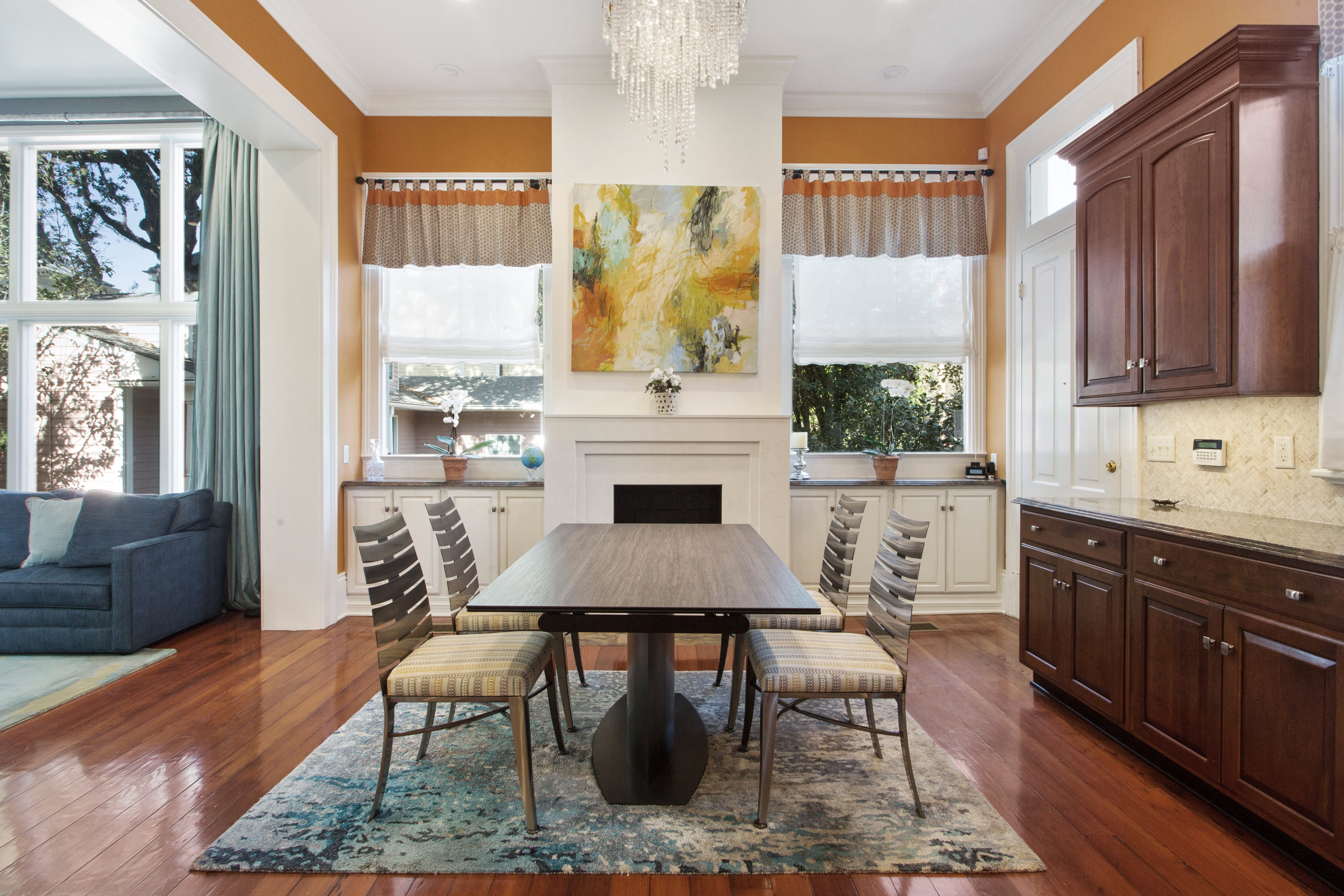 Garden District New Orleans kitchen
